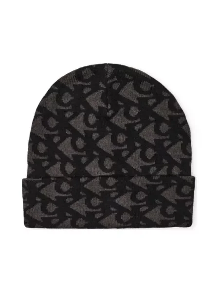 CALVIN KLEIN JEANS Căciulă AOP negru