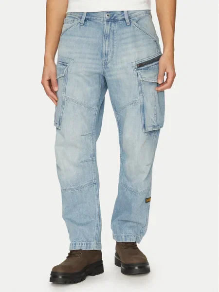 G-Star Raw Blugi Rovic 3D Loose albastru