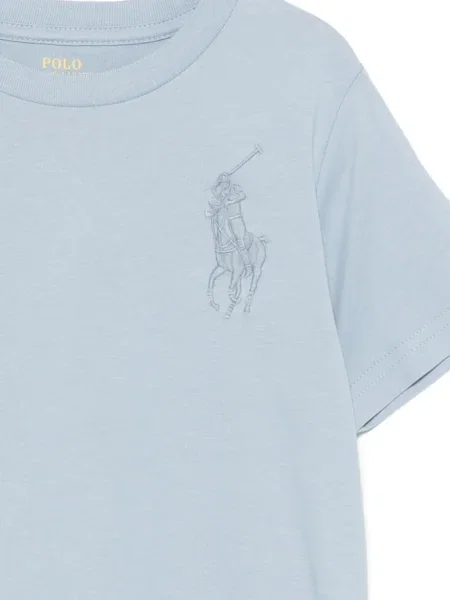 Koszulka polo dziecięca Polo Ralph Lauren niebieska