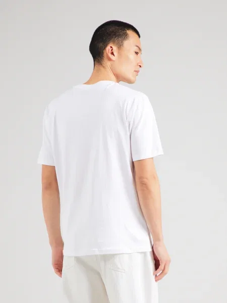 HUGO Tricou Dugopak roșu / negru alb