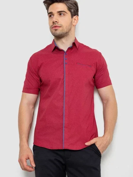 Сорочка Ager бордовий