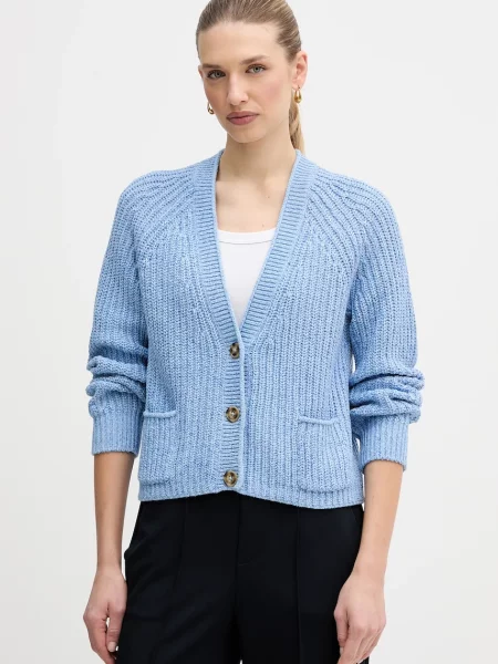 Cardigan Oui albastru