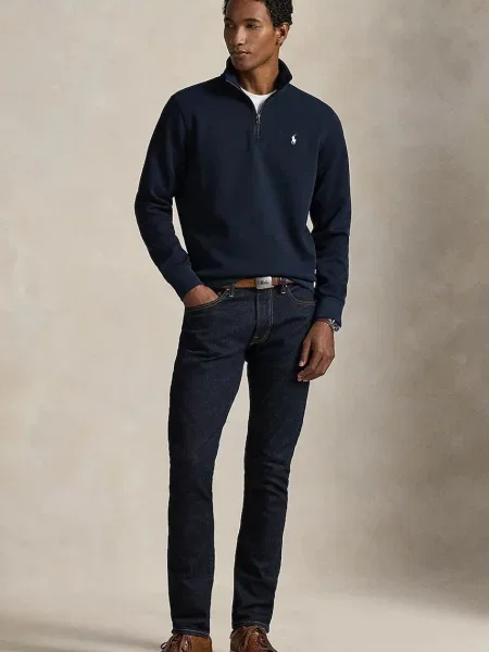 Sweter Polo Ralph Lauren granatowy