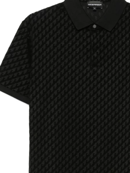 Μικρός polo Emporio Armani μαύρο