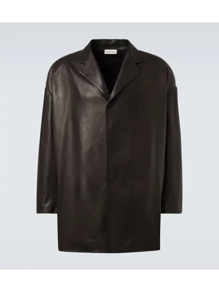 Sacou Fear Of God din piele negru