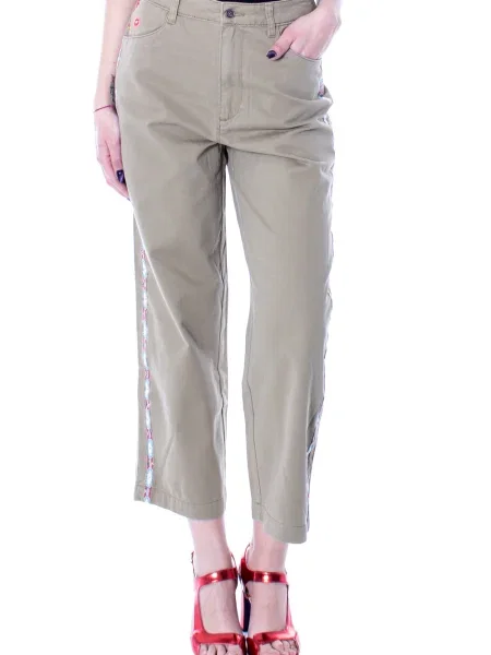 Pantaloni Desigual kaki