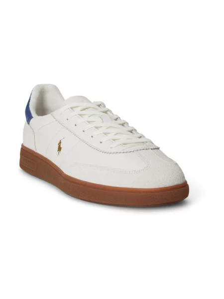 Sneakerși Polo Ralph Lauren alb