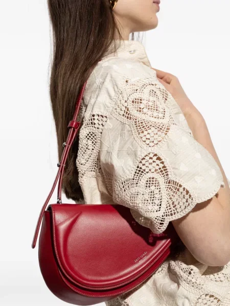 Geanta de piele Kate Spade din piele roșu