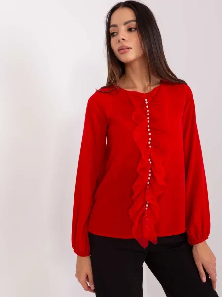 Bluză Fashionhunters roșu
