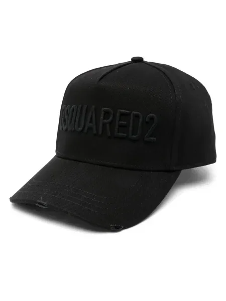 Șapcă Dsquared2 cu broderie negru