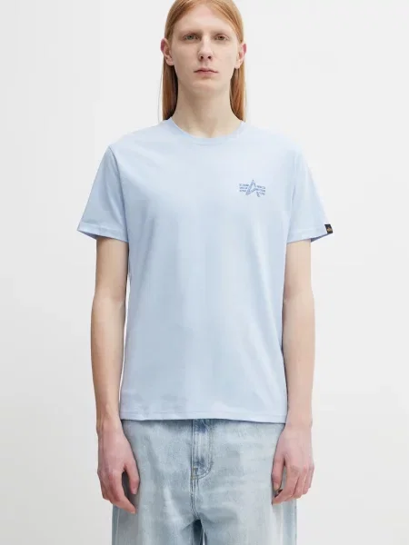 Alpha Industries Signature Backprint tricou din pentru bărbați