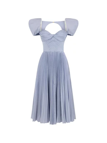 Sukienka midi Elisabetta Franchi niebieska