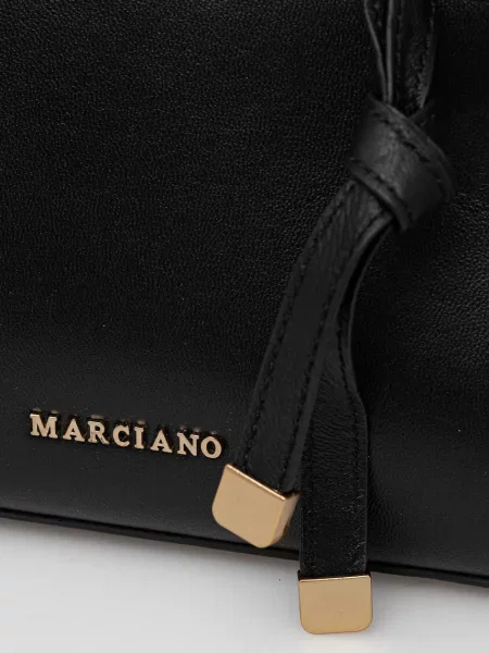 Кожаная сумка Marciano Guess черная