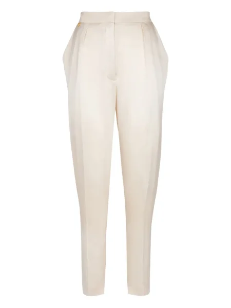 Pantaloni Balmain de mătase
