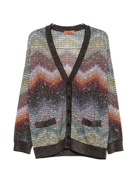 Cardigan Missoni maro