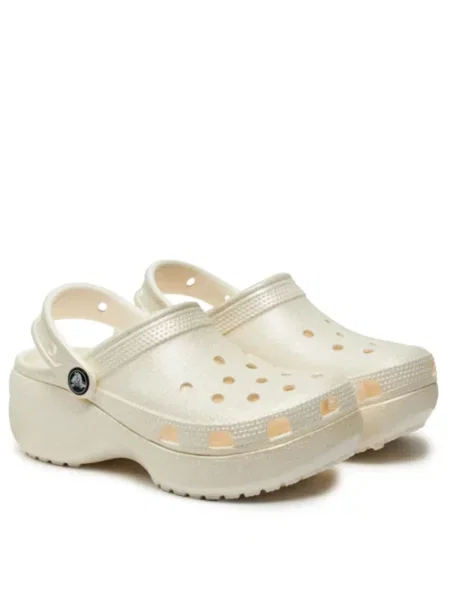 Сабо Crocs синтетичний бежевий