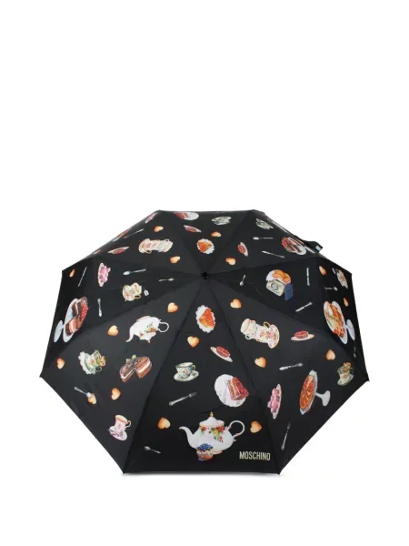 Umbrelă Moschino negru