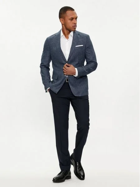 Boss Sacou Bleumarin Slim Fit
