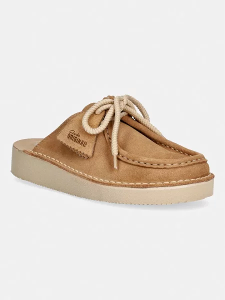 Clarks Originals NomadMule papuci de femei din piele întoarsă