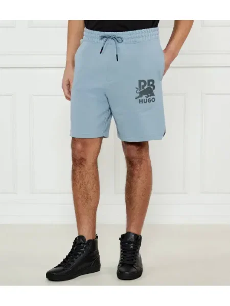 HUGO Pantaloni scurți sport Deswick_RB albastru