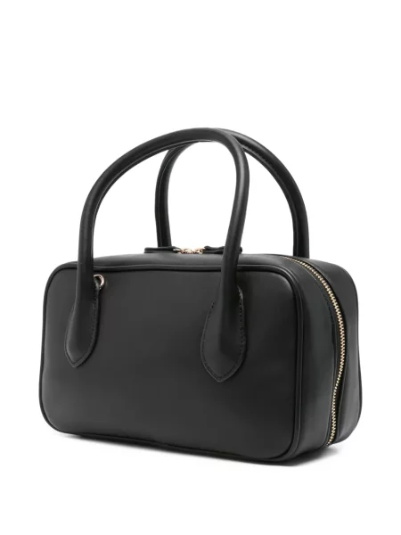 Geantă shopper Twinset cu autograf negru