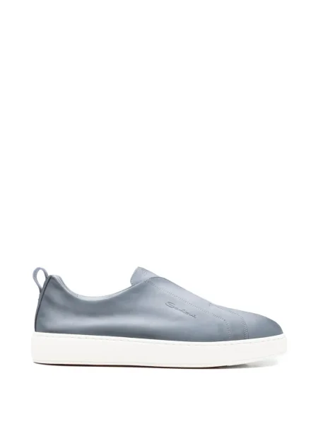 Sneakerși Santoni albastru