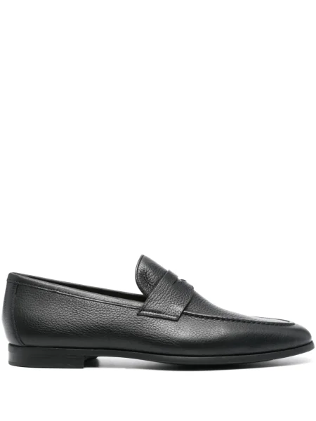 Pantofi loafer Magnanni din piele negru