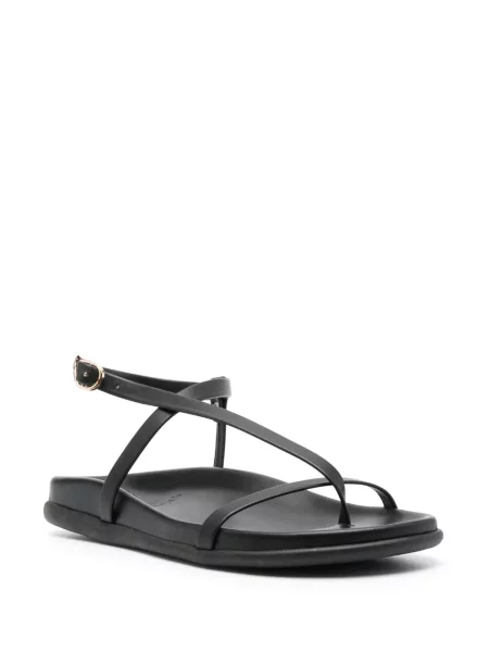 Δερμάτινα σανδάλια Ancient Greek Sandals μαύρο