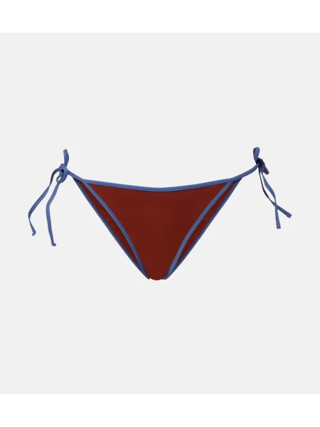 Bikini Prada cu talie joasă maro