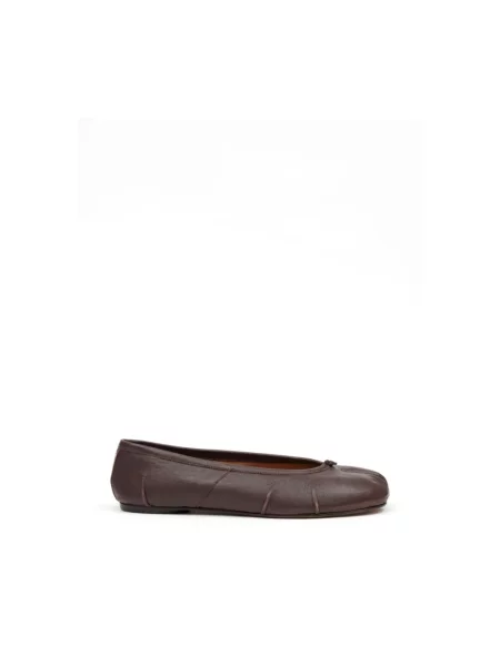 Balerinki Maison Margiela brązowe