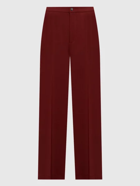 Штани VYS з вовни Lou Lou Studio бордові