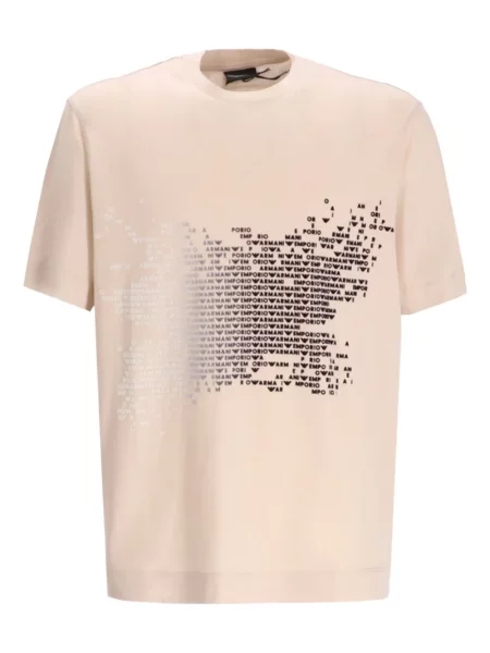 Scurt tricou Emporio Armani cu imagine