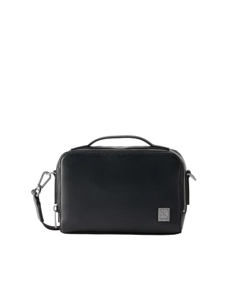 Calvin Klein Τσάντα κάμερας Emblem Hardware Camera' μαύρο