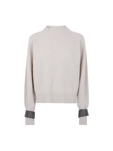 Golf Brunello Cucinelli beżowy