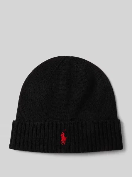 Polo Ralph Lauren czapka wełniana czarna