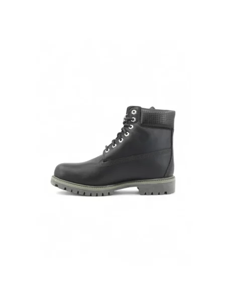 Botki Timberland skórzane czarne