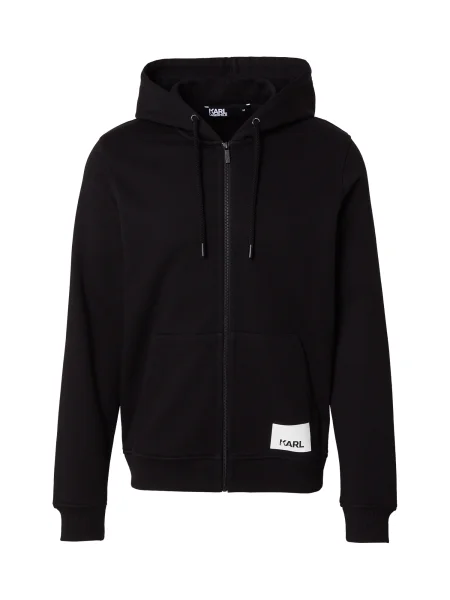 Karl Lagerfeld Hanorac negru alb