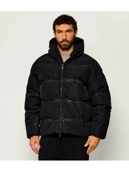 Calvin Klein Jeans Geacă de iarnă negru