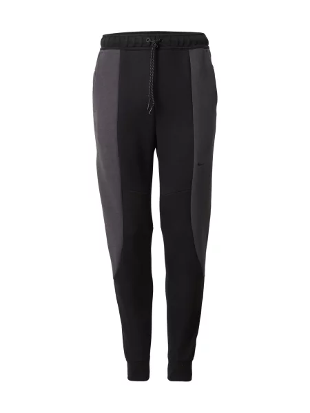 Nike Sportswear Pantaloni Tech Fleece gri închis negru