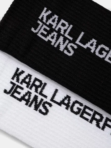 Ponožky Karl Lagerfeld Jeans biela