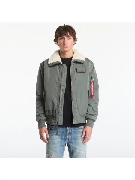 Bunda Alpha Industries III TT Two Tone Sage-Green XL zelená