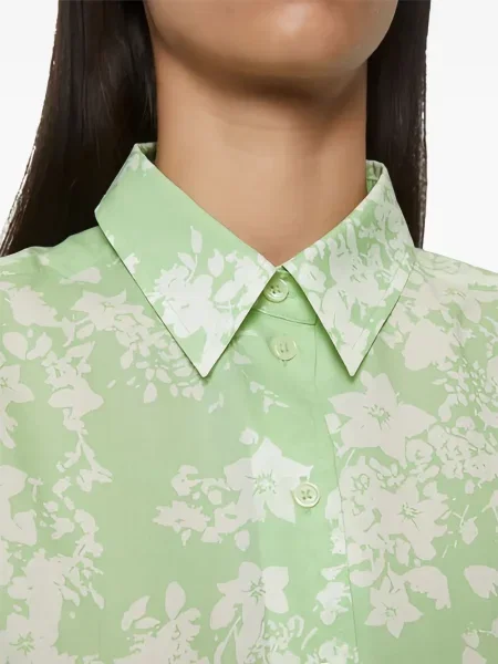 Cămașă Marc O'polo cu model floral cu imagine verde