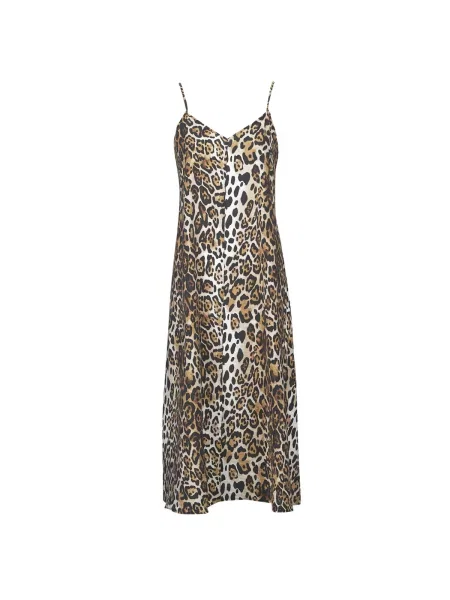 Obleka maxi obleka Vero Moda rjava