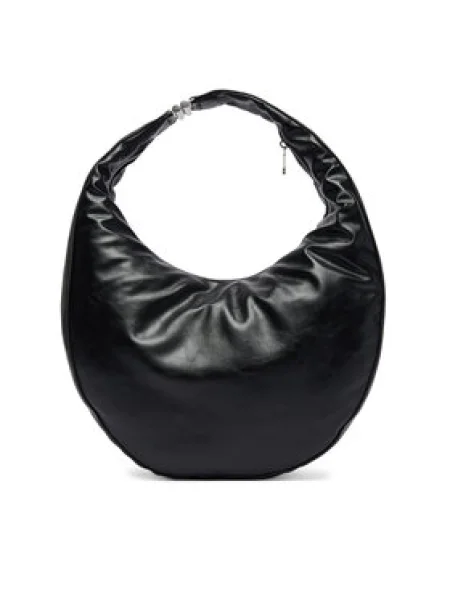 Calvin Klein Kabelka Buckle Convertible Hobo Bag čierna