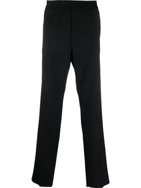 Filippa K pantaloni din lana drept negru
