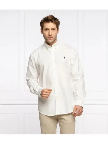POLO RALPH LAUREN Cămașă | Custom fit alb