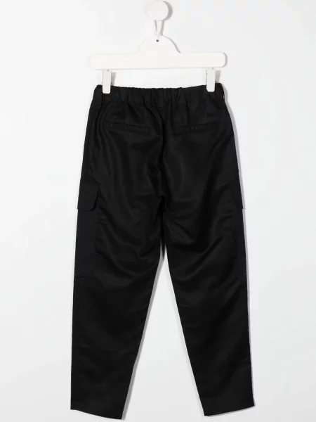 Spodnie dziecięce Emporio Armani niebieskie