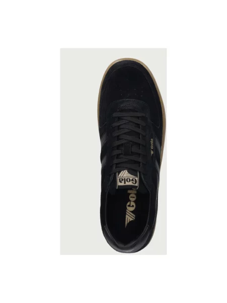 Sneakersy Gola zamszowe czarne