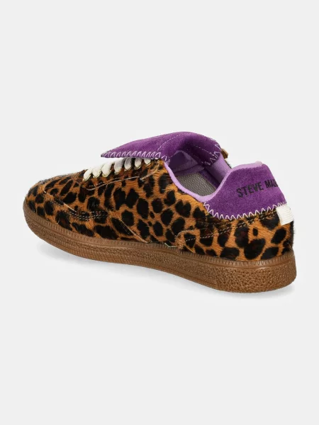 Кожаные кроссовки Steve Madden коричневые