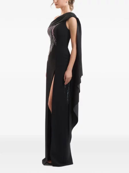 Rochie maxi Imroska cu un umăr gol negru